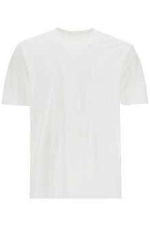  Y-3 white cotton t-shirt with "uniform of the streets" print