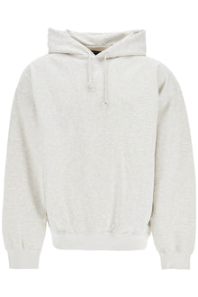  Y-3 light grey cotton and recycled polyester hoodie for men