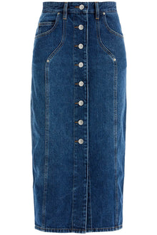  Isabel Marant Etoile denim vandy skirt for