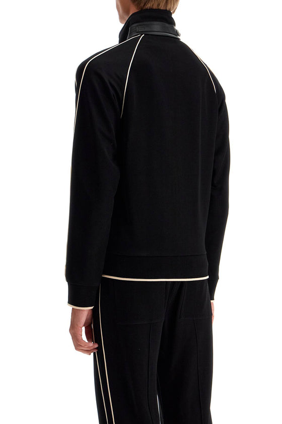 Tom Ford "v-neck viscose zip-up