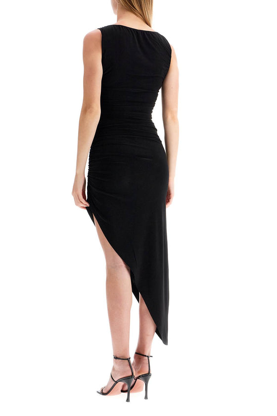 Norma Kamali asymmetric tara dress