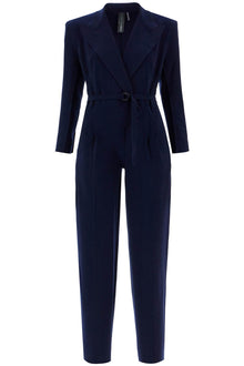  Norma Kamali double-breasted straight leg jumpsuit