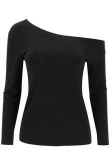  Norma Kamali "off-shoulder lycra