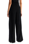 MAX MARA PIANOFORTE straight leg trousers in cady