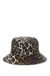 Barbour x Ganni waxed leopard bucket hat