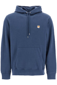  Maison Kitsune fox head hooded sweatshirt