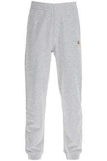  Maison Kitsune fox head joggers