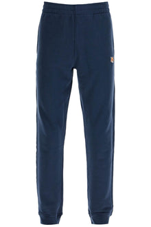  Maison Kitsune fox head joggers