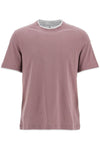 Brunello Cucinelli cotton t-shirt with faux layering