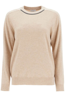  Brunello Cucinelli cashmere crewneck pullover