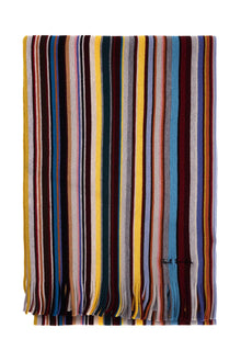  Paul Smith multicolored wool scarf