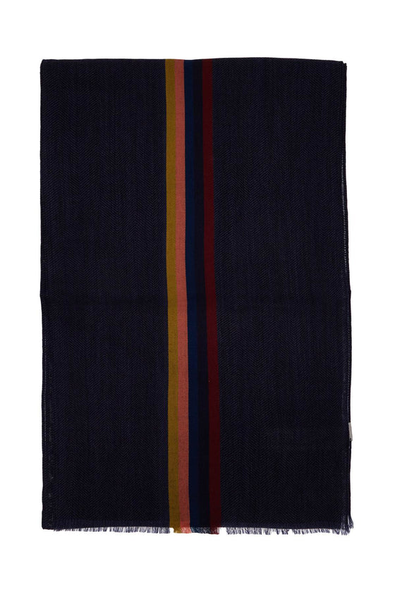 Paul Smith virgin wool checked scarf