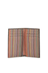 Paul Smith signature stripe card holder