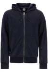 Paul Smith wool jersey zip-up sweatshirt with