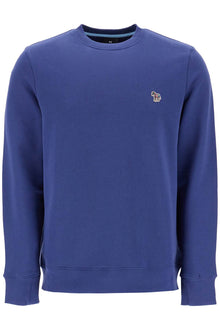  PS Paul Smith zebra patch crewneck sweatshirt