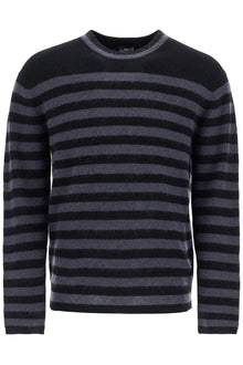  PS Paul Smith striped wool and mohair blend pullover