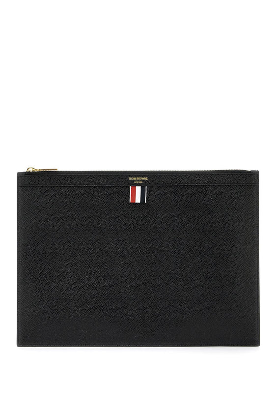 Thom Browne leather medium document holder