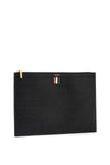 Thom Browne leather medium document holder