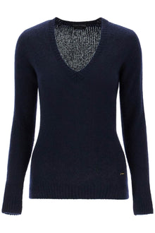  Tom Ford regular fit v-neck pullover sweater.