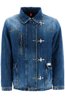  FAY ARCHIVE denim jacket with 4 hooks