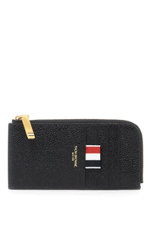  Thom Browne pebble grain leather cardholder