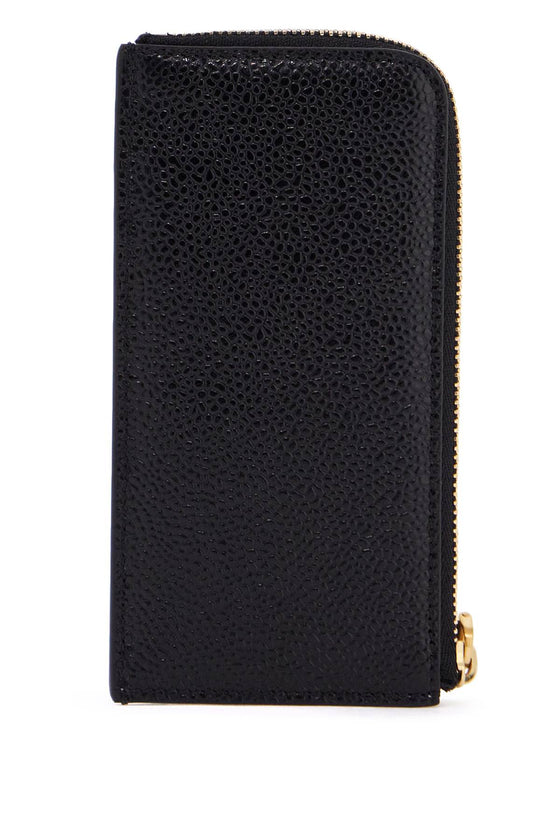 Thom Browne pebble grain leather cardholder