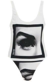  JEAN PAUL GAULTIER "internal print eyes costume for