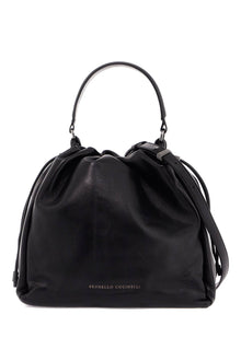  Brunello Cucinelli handbag with monile embell