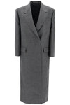 Brunello Cucinelli woolen overcoat in canvas fabric