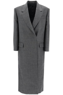  Brunello Cucinelli woolen overcoat in canvas fabric