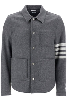  Thom Browne wool and cashmere blend oversh