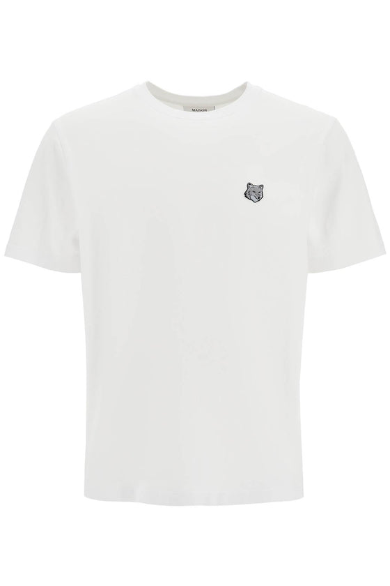 Maison Kitsune 'bold fox head patch t-shirt'