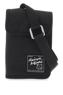  Maison Kitsune shoulder bag the traveller p