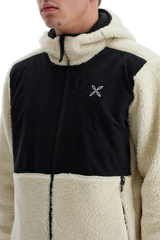 MONTURA sherpa zip-up hoodie with hood and