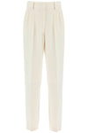 Blaze Milano resolute cream fox pants for