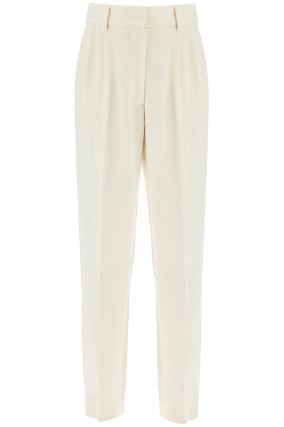 Blaze Milano resolute cream fox pants for