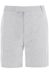 Thom Browne striped cotton bermuda shorts for men