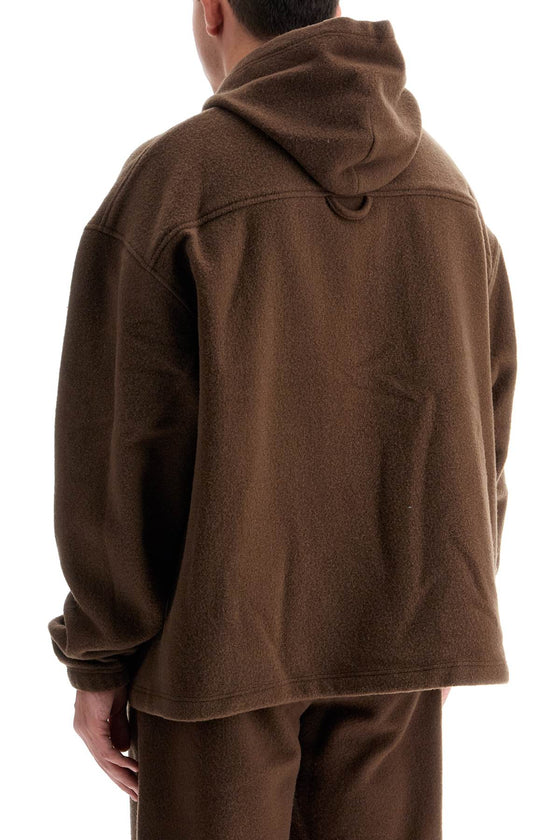 RIER hooded fleece sweatshirt