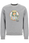 Maison Kitsune 'rambling fox print sweat