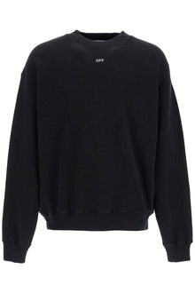  Off White Off-White "off printed crewneck sweatshirt