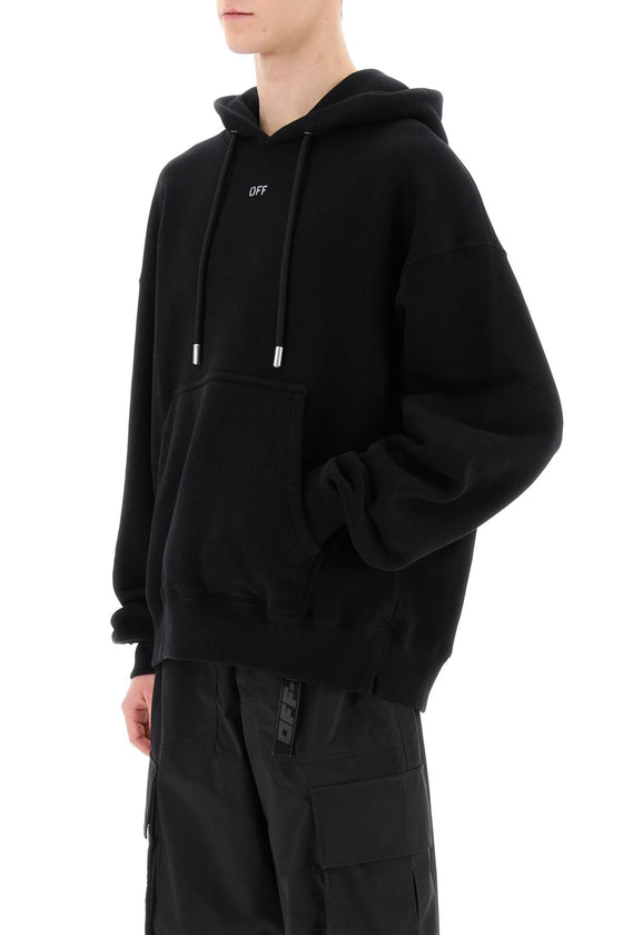 Off-White skate hoodie with off logo