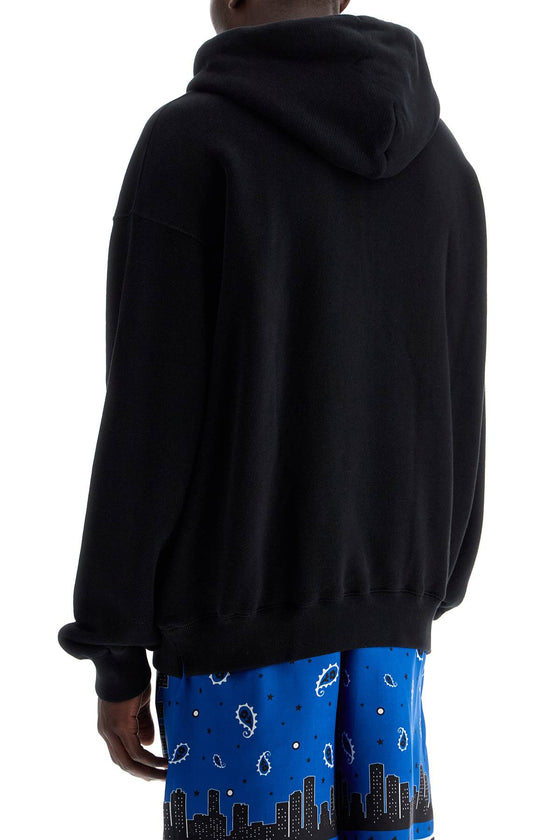 Off White Off-White hooded sweatshirt with off print