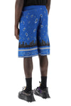 Off White Off-White bermuda shorts with paisley pattern