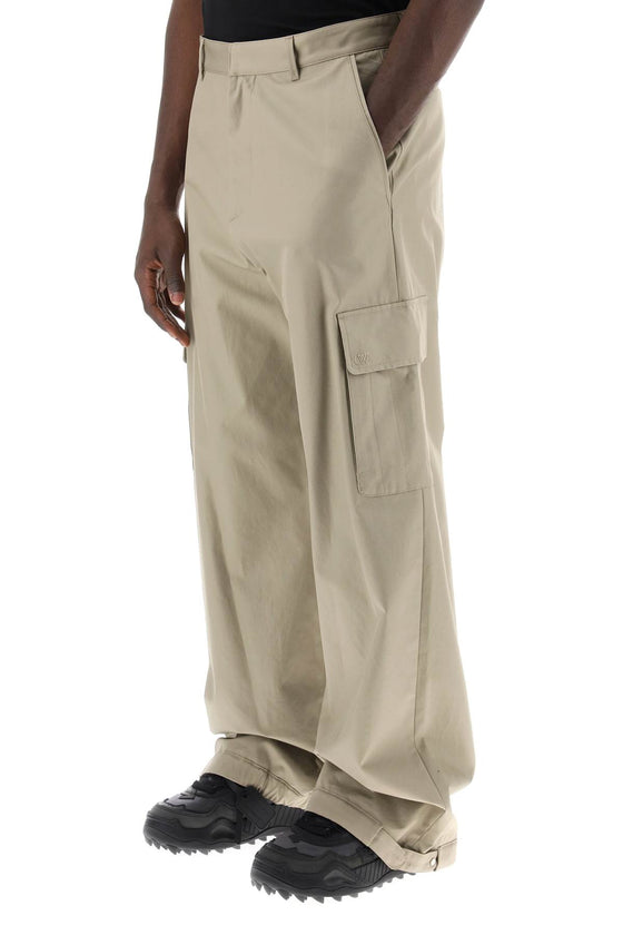 Off White Off-White wide-legged cargo pants with ample leg