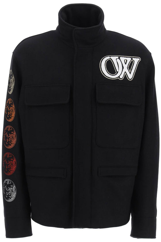 Off-White moon phase field jacket