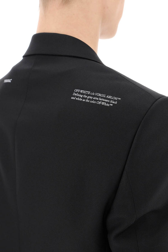 Off-White corporate slim jacket