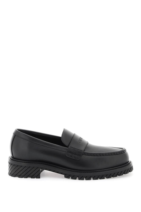 Off White Off-White leather loafers for