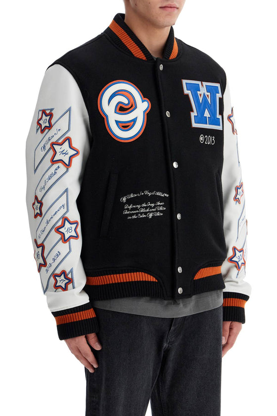 Off White Off-White bomber varsity wizard