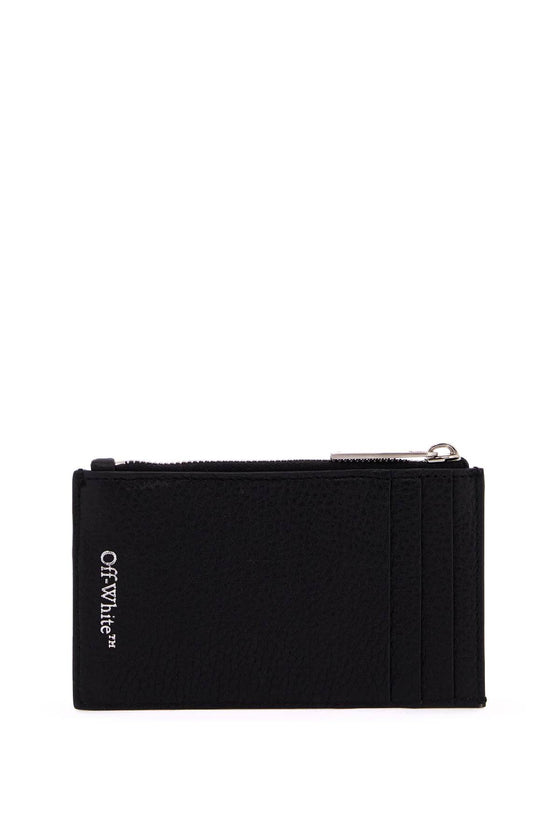 Off White Off-White leather diag card holder