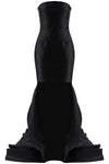 Solace London neva tube dress with train